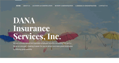 Desktop Screenshot of danainsurance.com